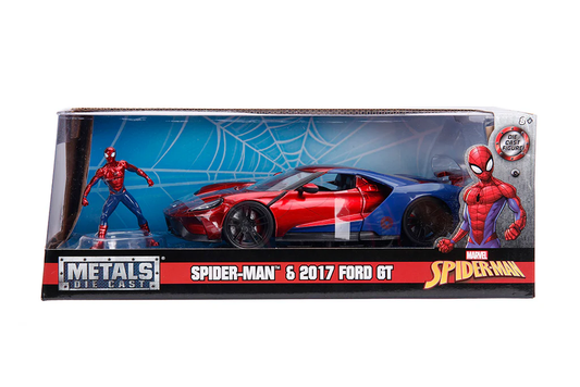 MARVEL- SPIDERMAN 2017 FORD GT (1:32)