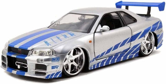 FAST & FURIOUS- BRIAN'S NISSAN SKYLINE GT-R (BNR34) (1:24)