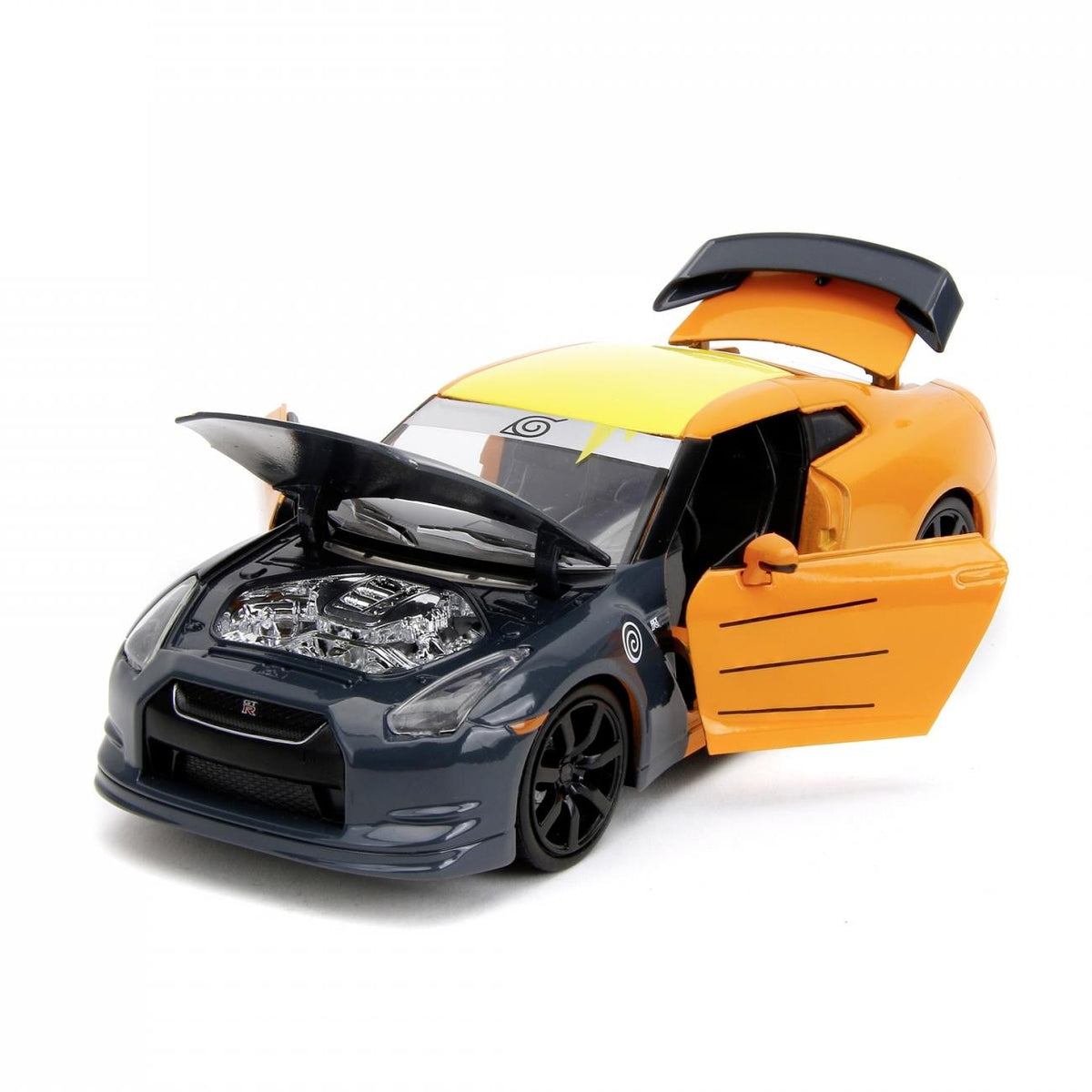 NARUTO- NARUTO & 2009 NISSAN GT-R (R35) (1:24)