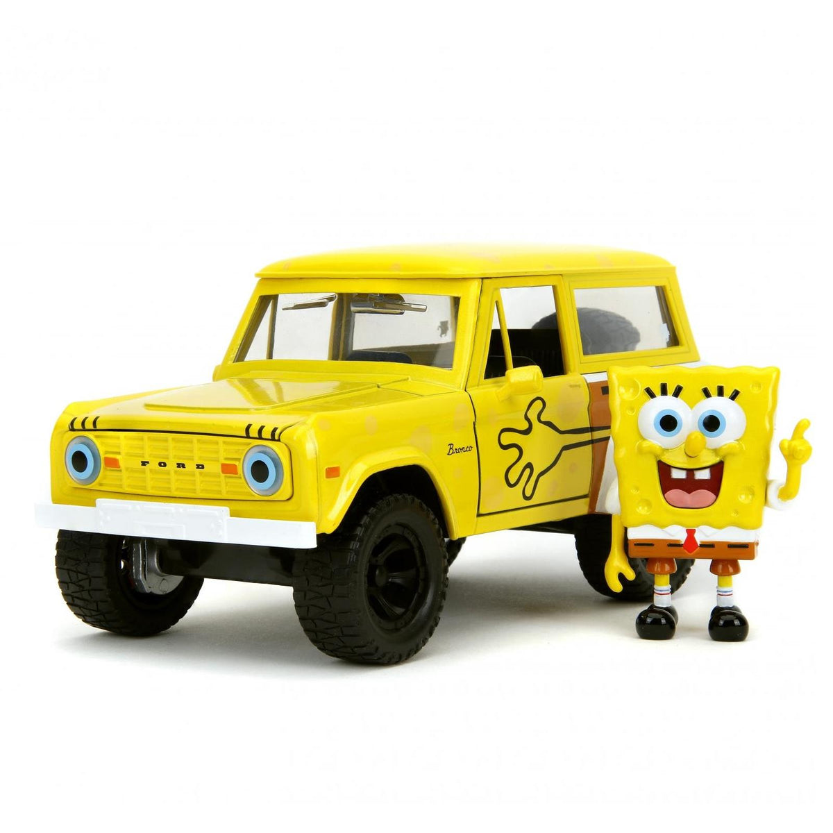 SPONGEBOB- 1973 FORD BRONCO & SPONGEBOB SQUAREPANTS (1:24)