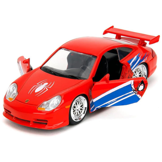 جادا داي كاست: سبايدرمان بورش 911 GT3 RS – مجسم معدني بتفاصيل دقيقة
