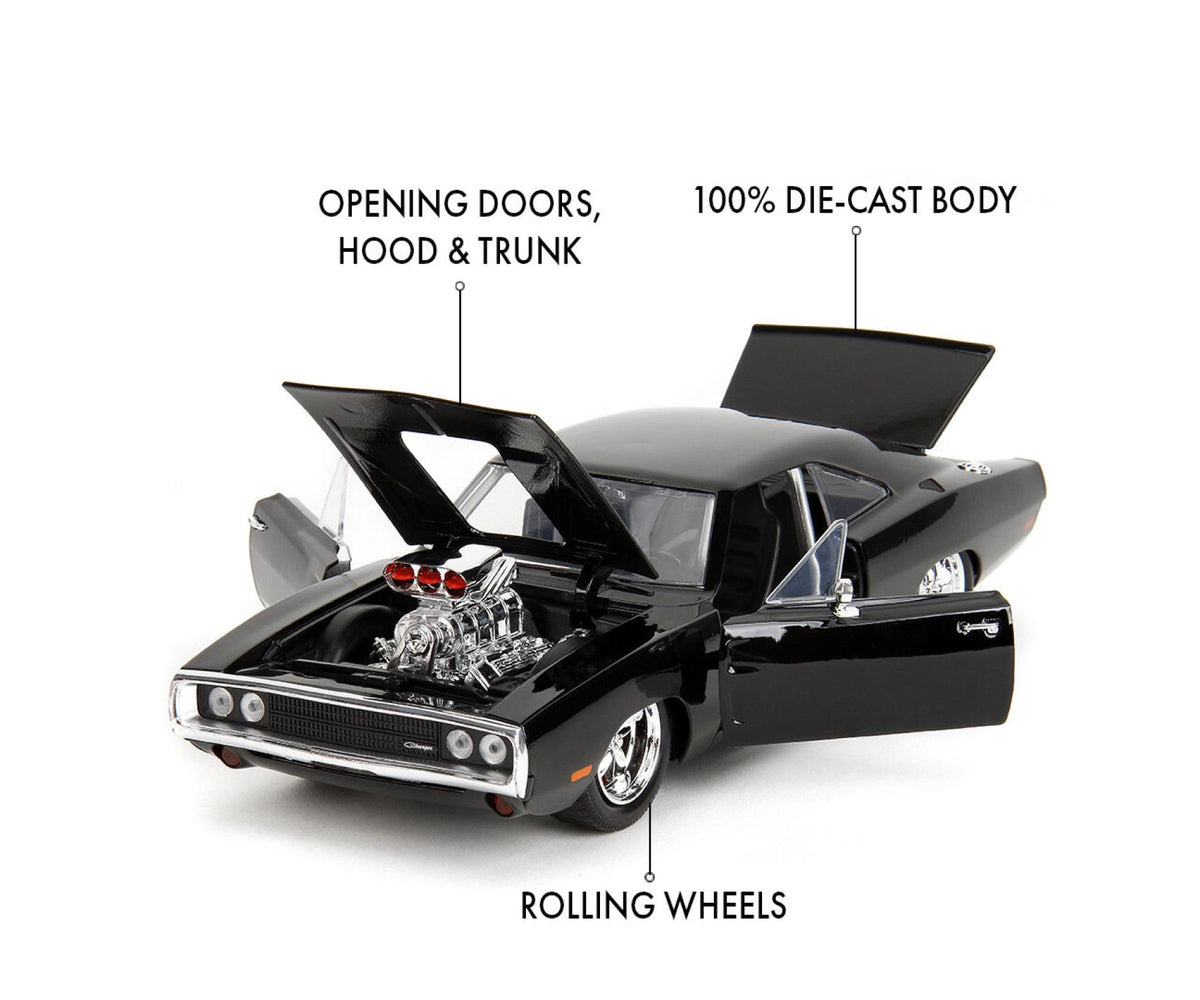 FAST & FURIOUS- 1970 DODGE CHARGER (1:24)