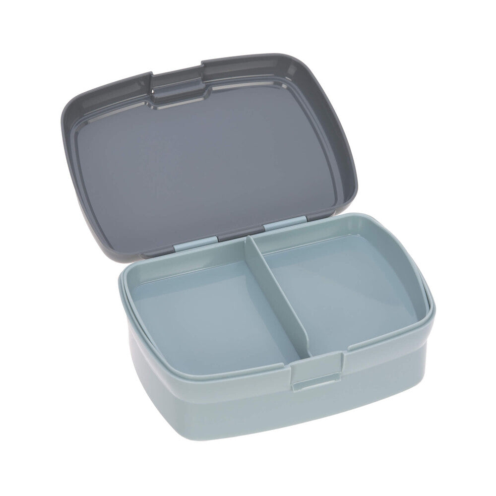 Lassig - Lassig Lunch Set About Friends-Lunchbox And Drinking Bottle-Gray