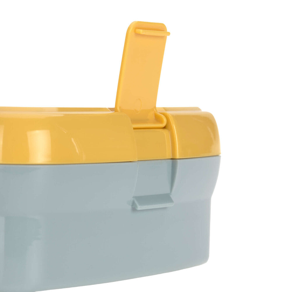 Lassig - Lassig Lunch Set About Friends-Lunchbox And Drinking Bottle-Lemon
