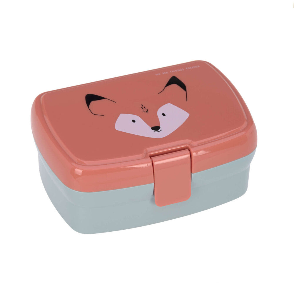 Lassig - Lassig Lunch Set About Friends-Lunchbox And Drinking Bottle-Red