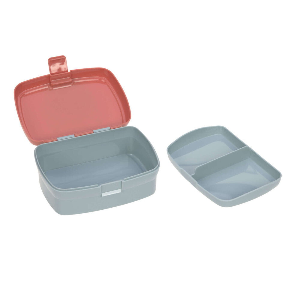 Lassig - Lassig Lunch Set About Friends-Lunchbox And Drinking Bottle-Red