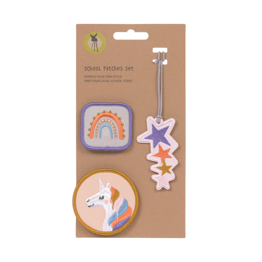 Lassig - School Patches Set - Unicorn
