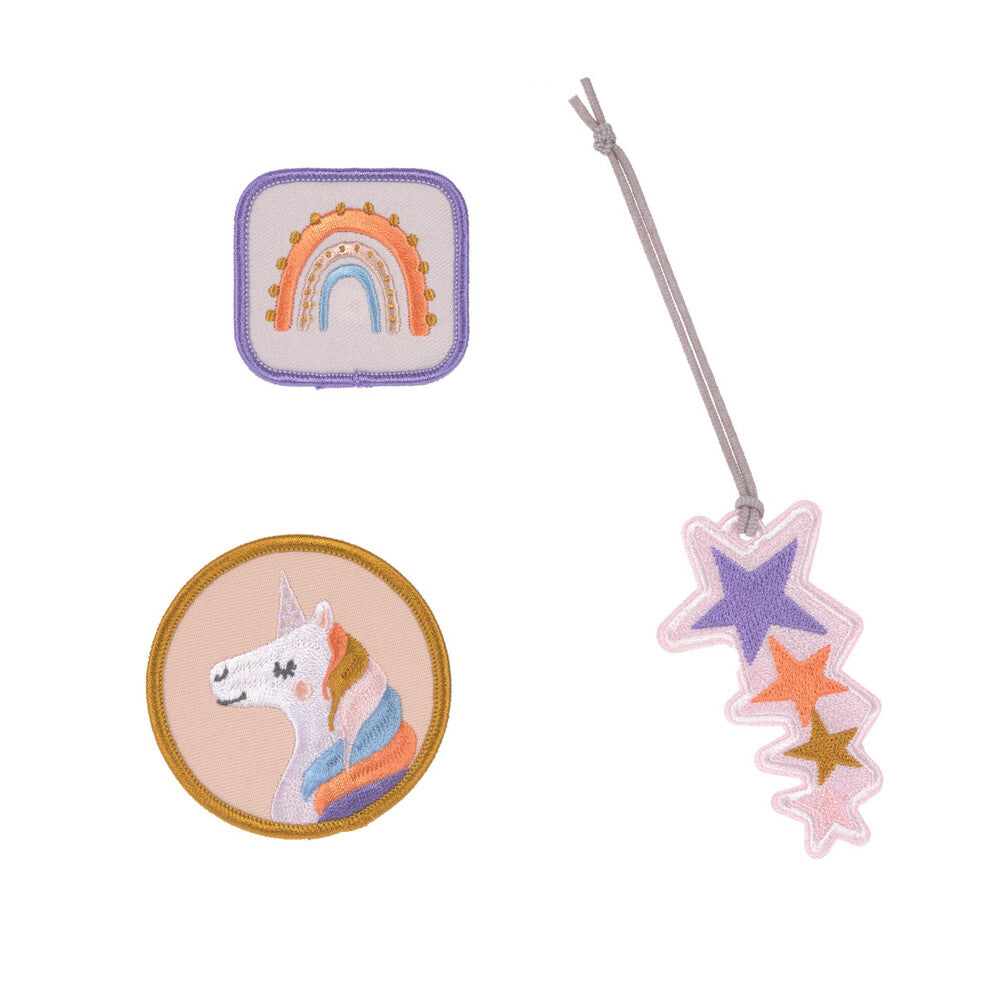 Lassig - School Patches Set - Unicorn