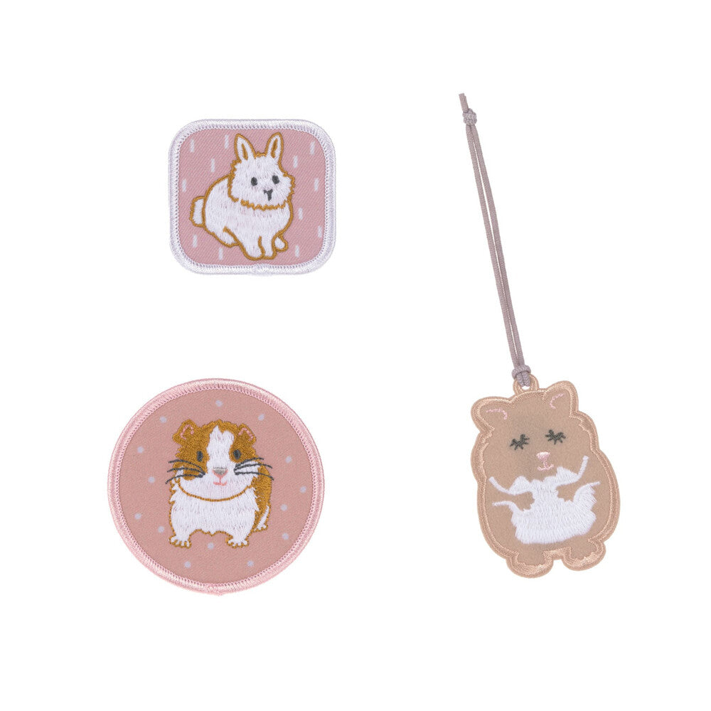 Lassig - School Patches Set - Cuddly Pet