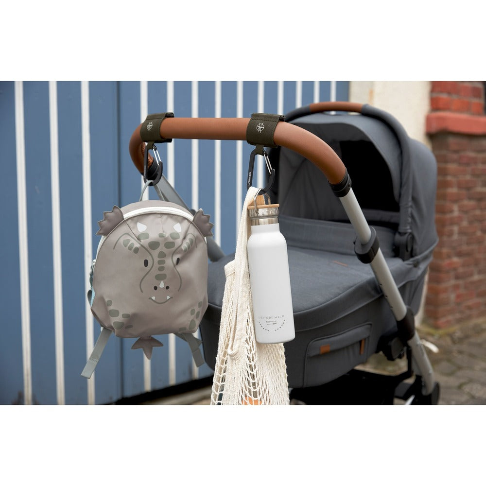 Lassig - Lassig Tiny Backpack About Friends-Grey Dragon