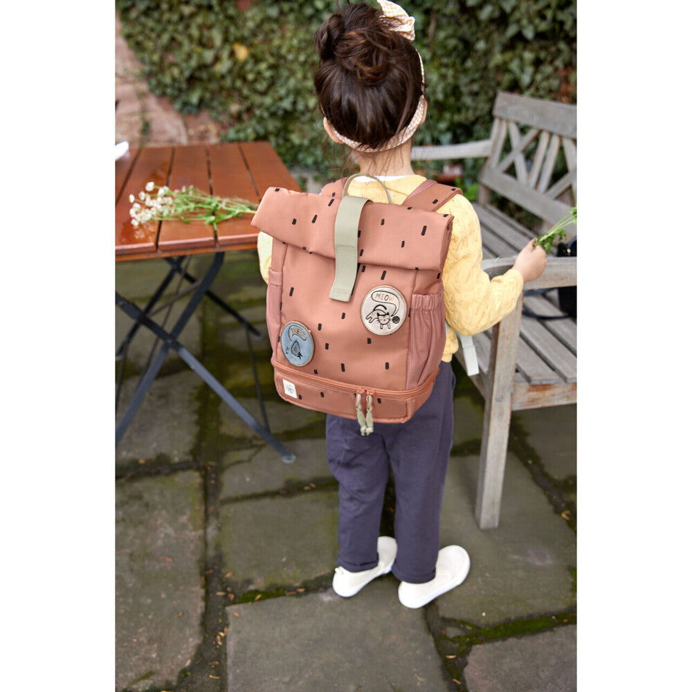 Lassig - Lassig Mini Rolltop Backpack-Pink