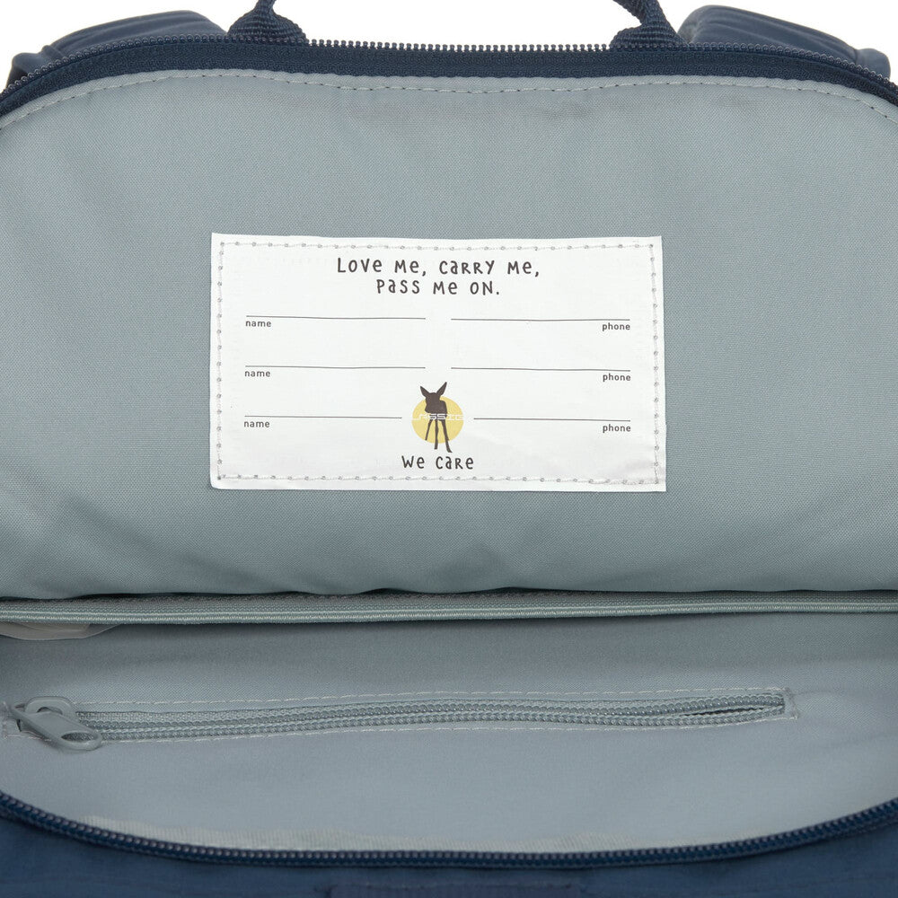 Lassig - Lassig Medium Rolltop Backpack-Blue