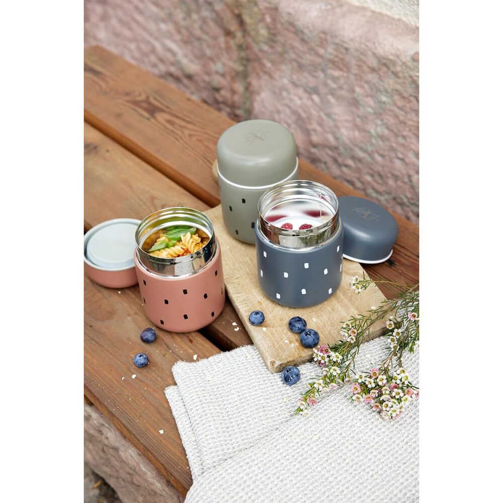 Lassig - Food Jar Medium Happy Prints - Caramel