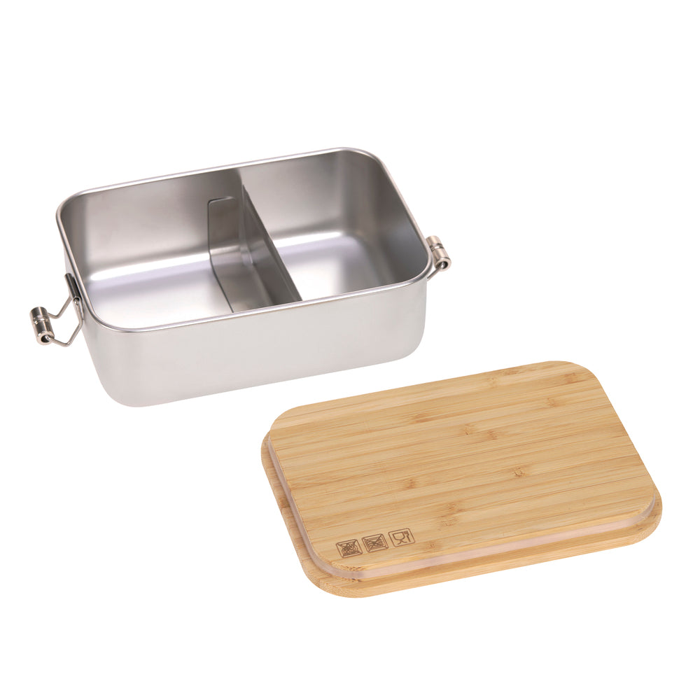 Lassig - Lassig Lunchbox Stainless Steel Bamboo-Happy Prints