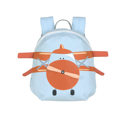 Lassig - Lassig Tiny Backpack Tiny Drivers-Blue Propeller Plane