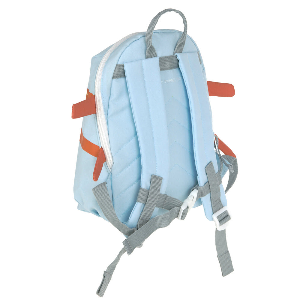 Lassig - Lassig Tiny Backpack Tiny Drivers-Blue Propeller Plane