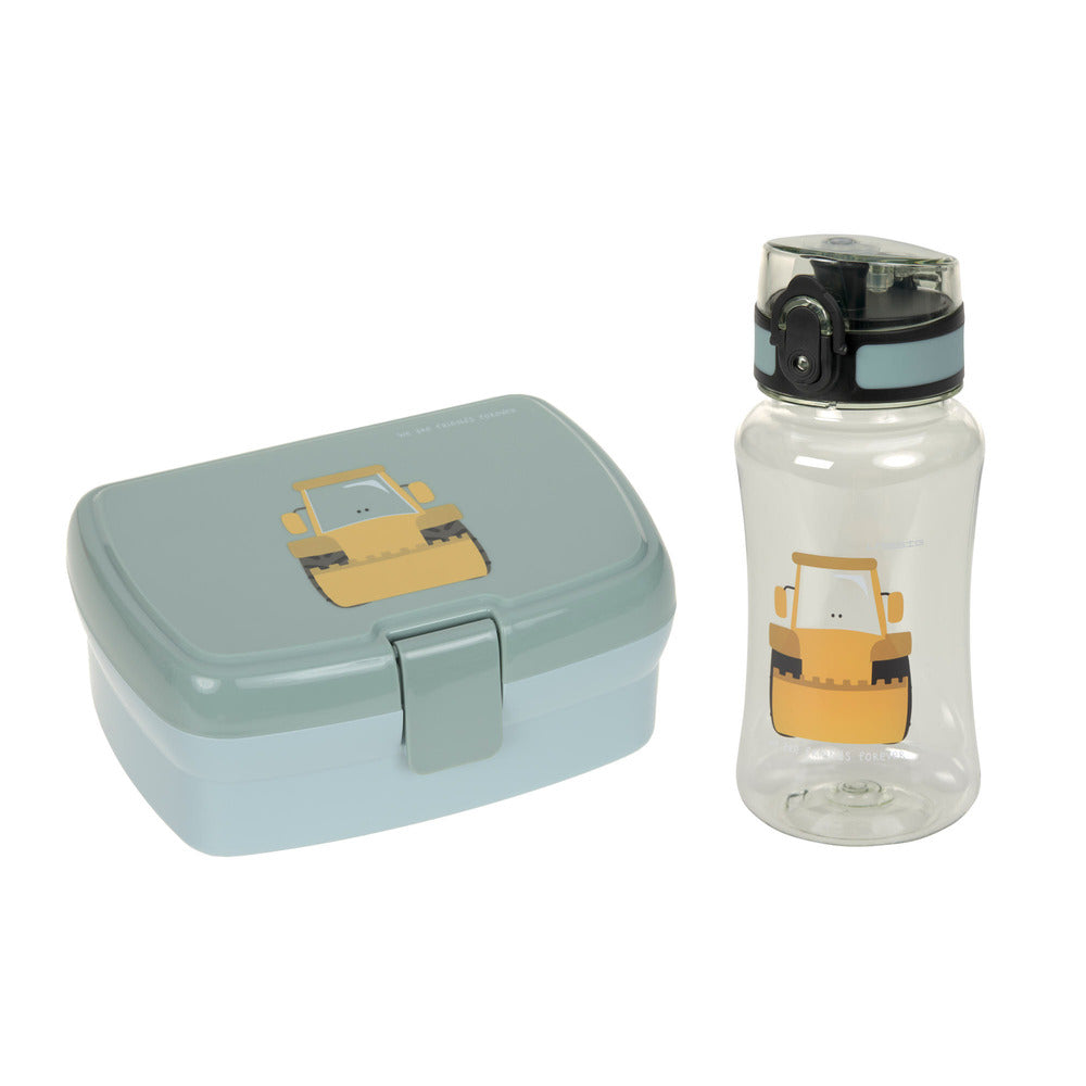 Lassig - Lassig Lunch Set Tiny Drivers-Green