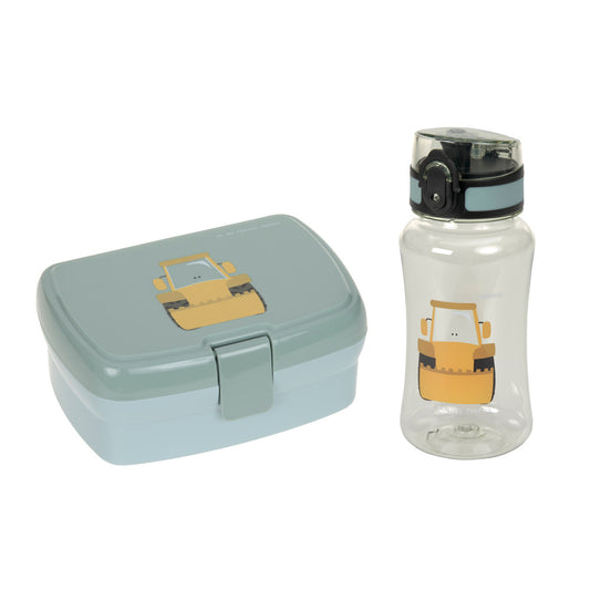 Lassig - Lassig Lunch Set Tiny Drivers-Green