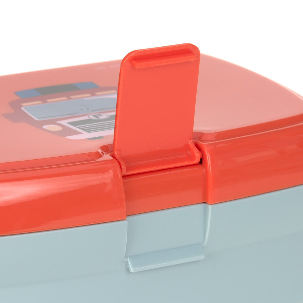 Lassig - Lassig Lunch Set Tiny Drivers-Red