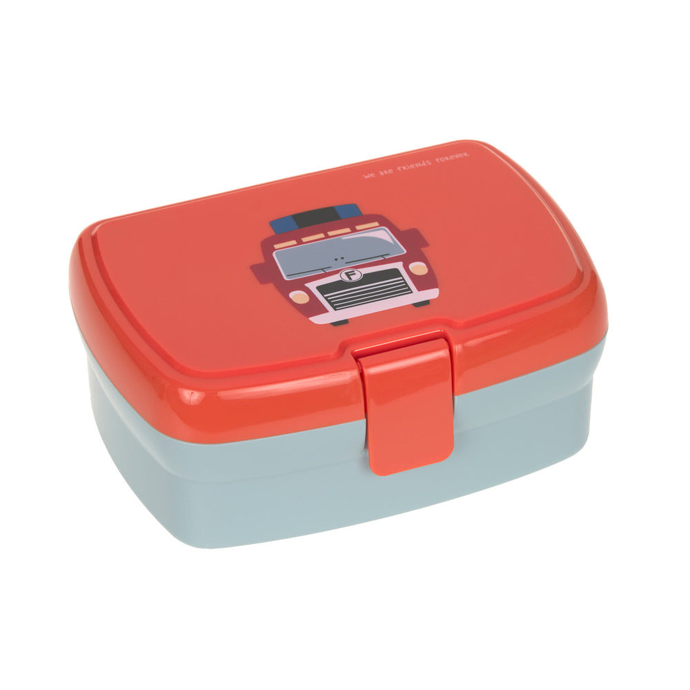 Lassig - Lassig Lunch Set Tiny Drivers-Red