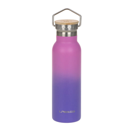 Lassig - Lassig Double Walled Bottle Stainless Steel Unique 460 Ml-Lilac