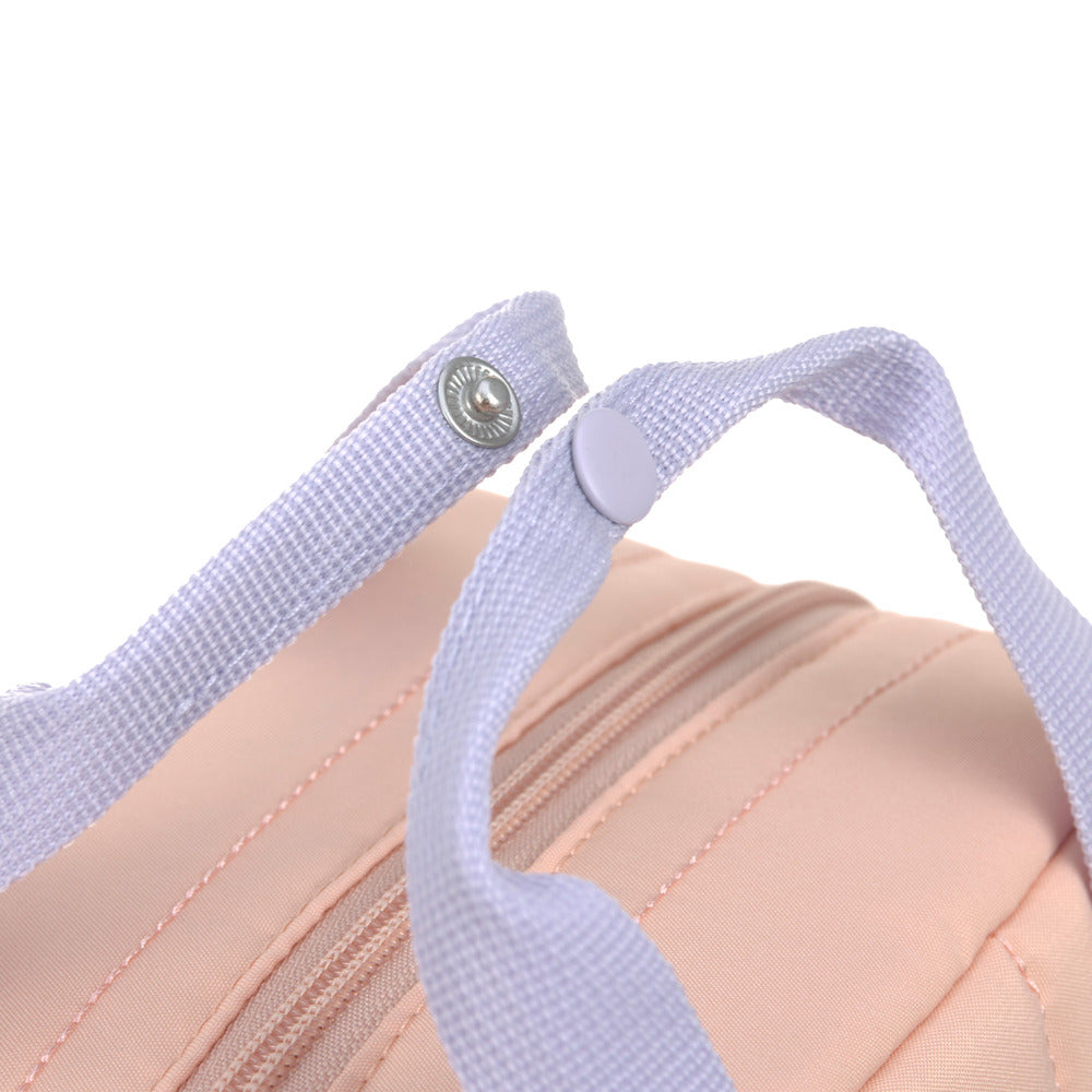 Lassig - Lassig Mini Square Backpack Little Gang-Pink