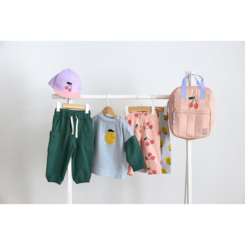 Lassig - Lassig Mini Square Backpack Little Gang-Pink