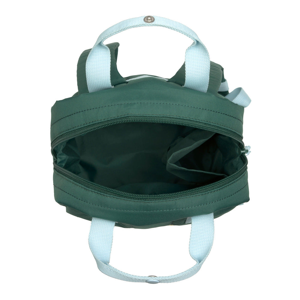 Lassig - Lassig Mini Square Backpack Little Gang-Green