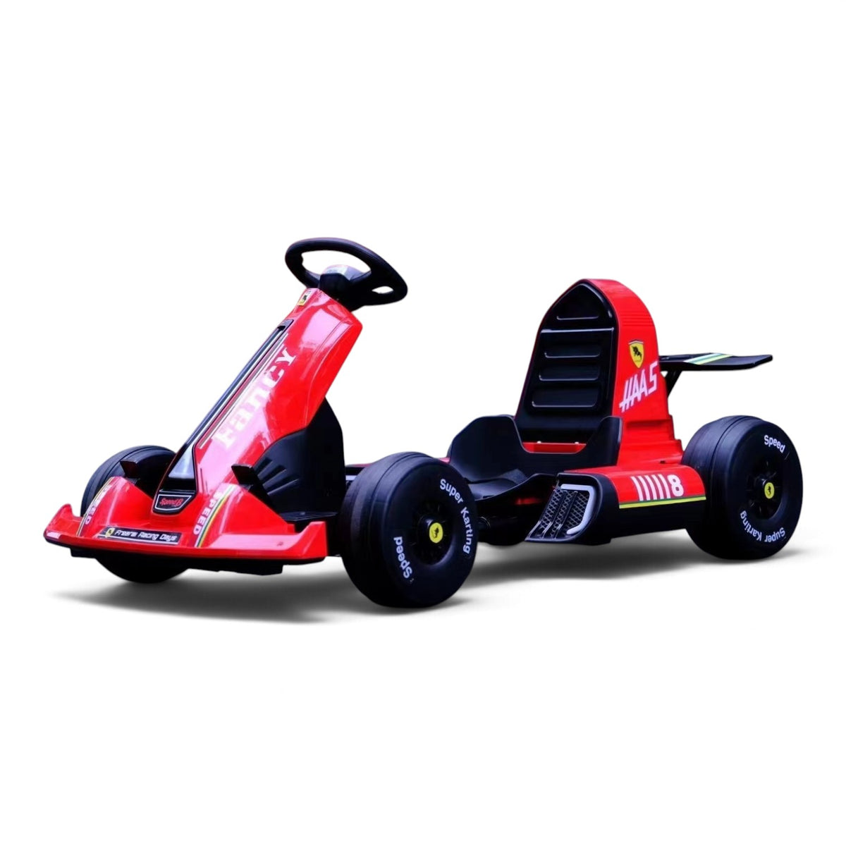 Turbo Wheel Kid Car - Red
