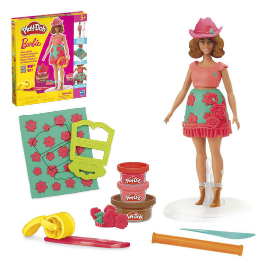 PD BARBIE FLORALS AND FRINGE