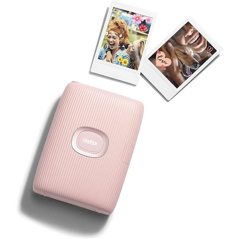 Fujifilm - Instax Mini Link2 Printer Soft, Pink Ex D