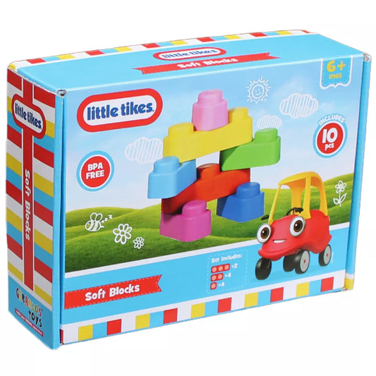 Little Tikes Soft Blocks Set - 10 Pieces