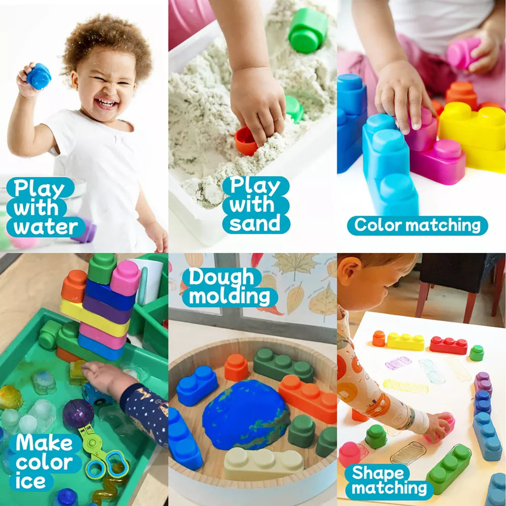 Little Tikes Soft Blocks Set - 10 Pieces