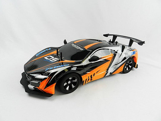 CRAZED 110 RADIO REMOTE CONTROL CAR -ORANGE