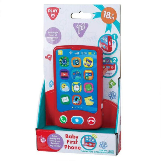 PLAY GO BABY FIRST PHONE B/O