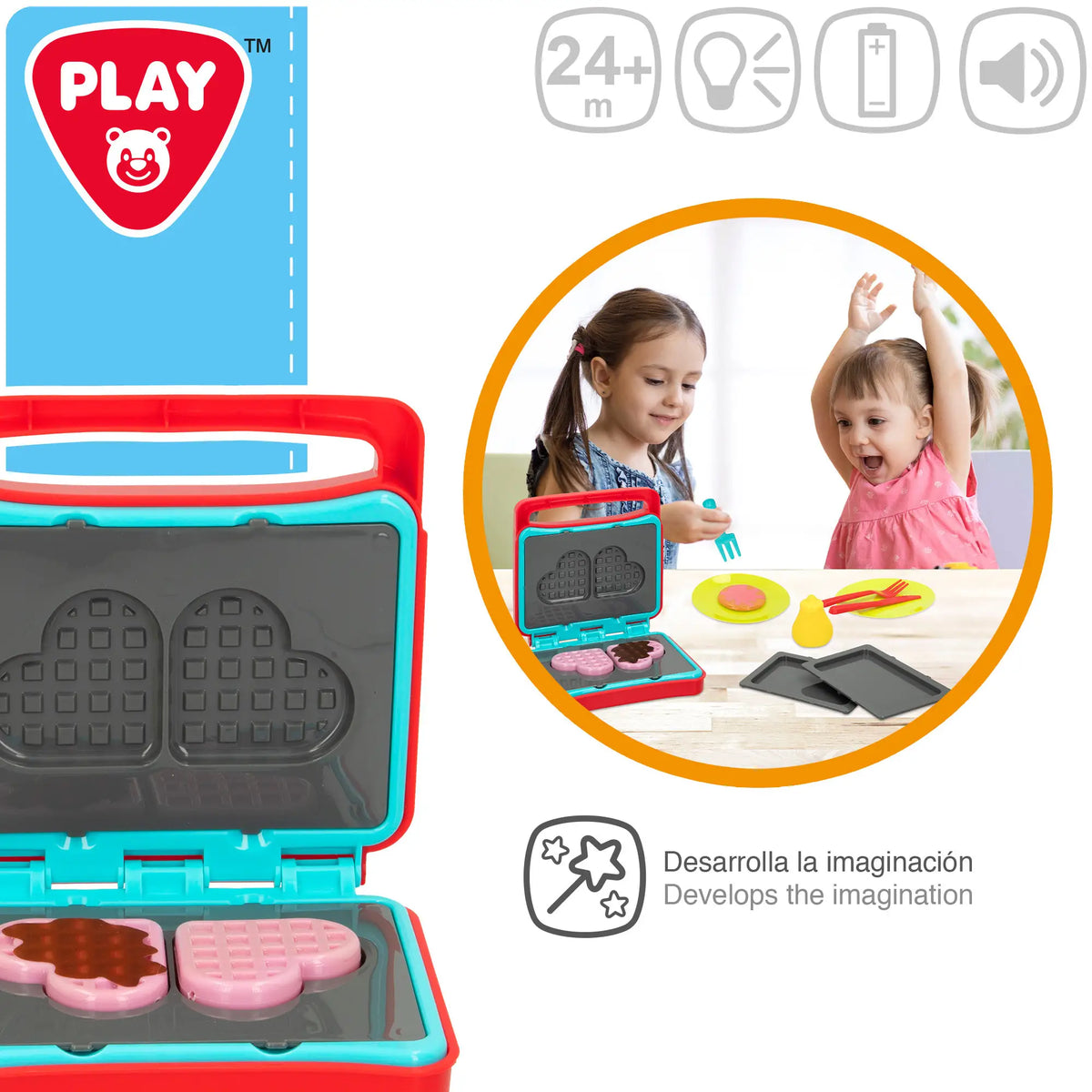 PLAY GO 2 IN 1 COLOR CHANGING SNACK MAKER