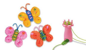 4M LITTLE CRAFT SPOOL KNIT BUTTERFLIES KIT