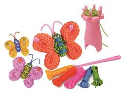 4M LITTLE CRAFT SPOOL KNIT BUTTERFLIES KIT