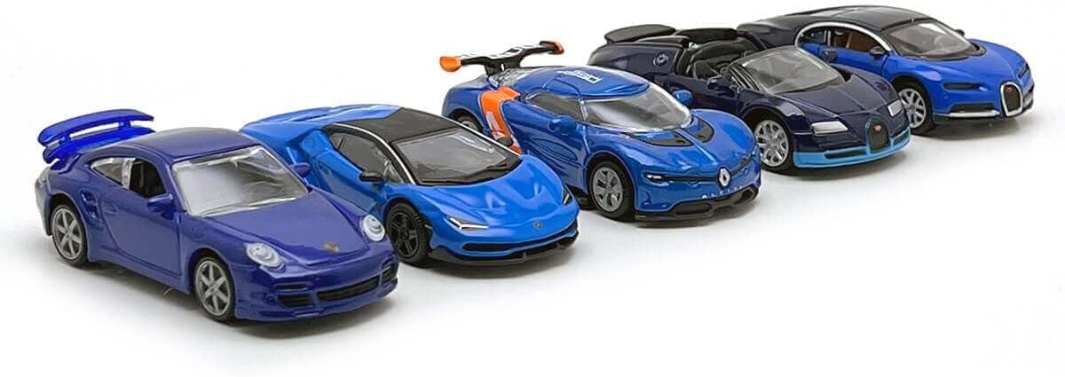 BBURAGO- BLUE COLLECTION (1:64) (5 PACK)