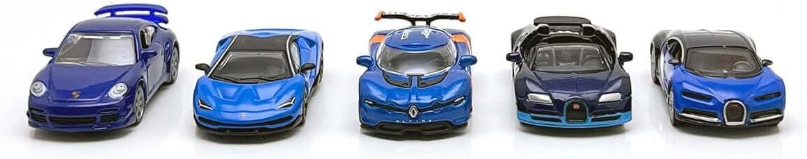 BBURAGO- BLUE COLLECTION (1:64) (5 PACK)