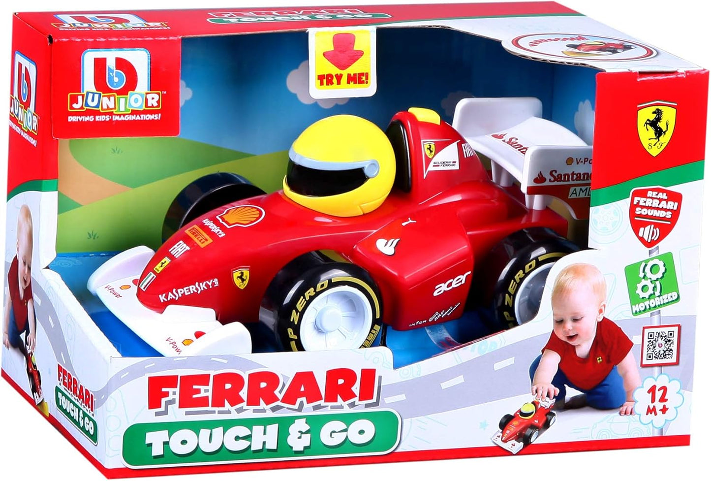 سيارة فيراري BB Junior F2012 – اضغط وانطلق بأصوات حقيقية