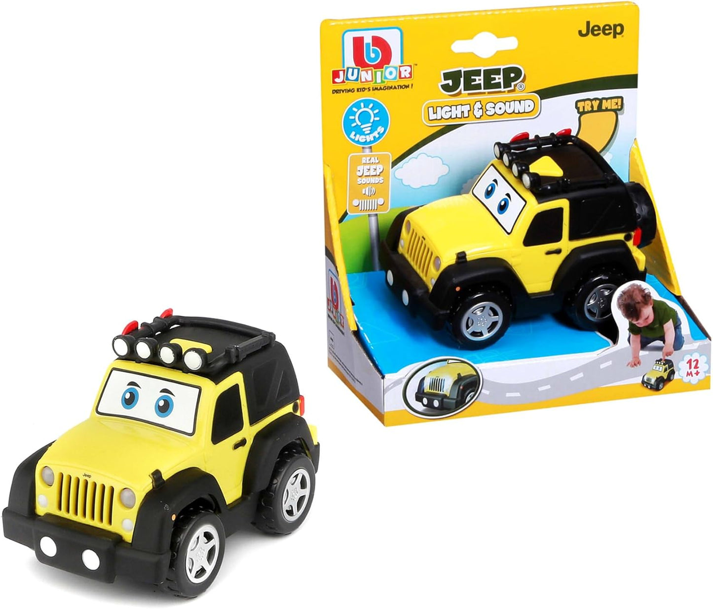 جيب رانغلر BB Junior – أضواء وأصوات واقعية