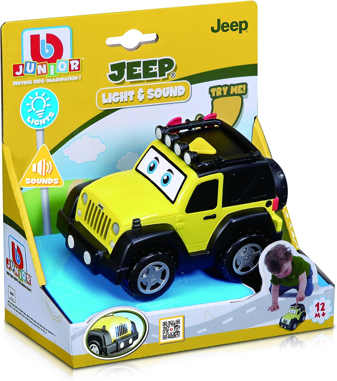 جيب رانغلر BB Junior – أضواء وأصوات واقعية