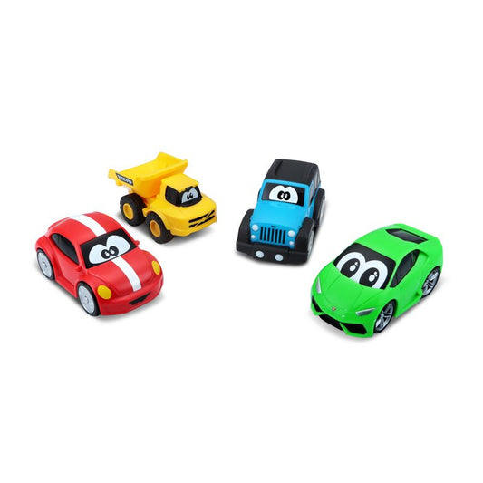 BB Junior مجموعة 4 سيارات – متعة وتنمية المهارات
