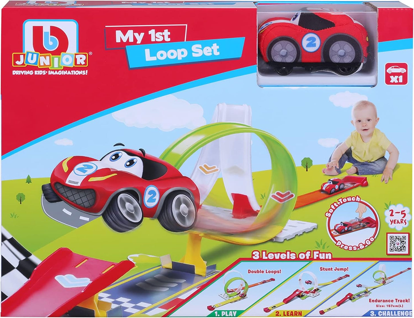 مضمار سباق BB Junior للأطفال – حركة ومهارة منذ البداية