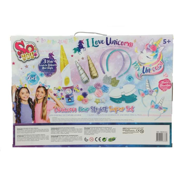 Tasia - Unicorn Hair Stylist Super Set