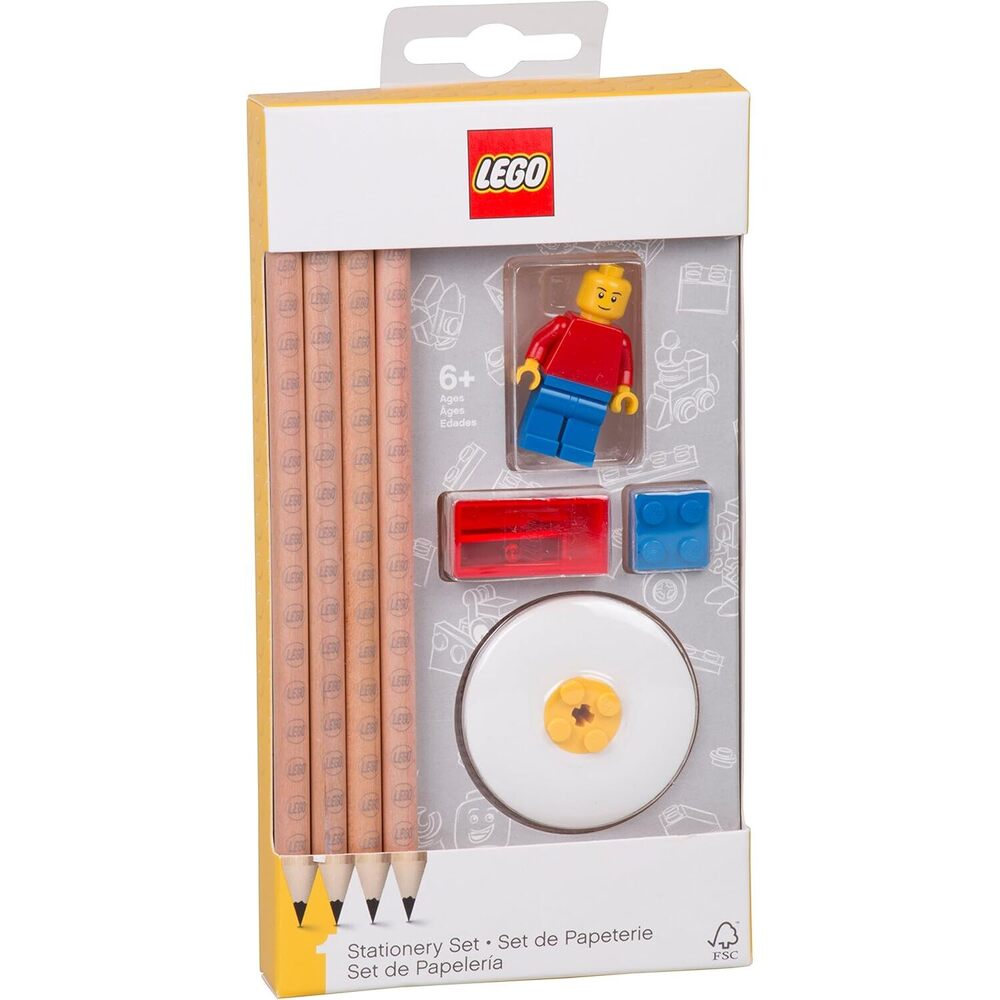 Iq Pencil Set With Minifigure