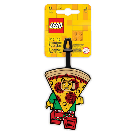 Lego IQ Bag Tag Pizza Guy