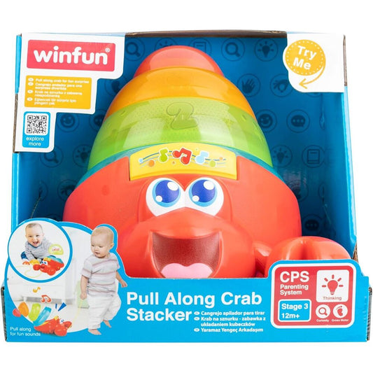 Winfun - Pull Along Crab Stacker