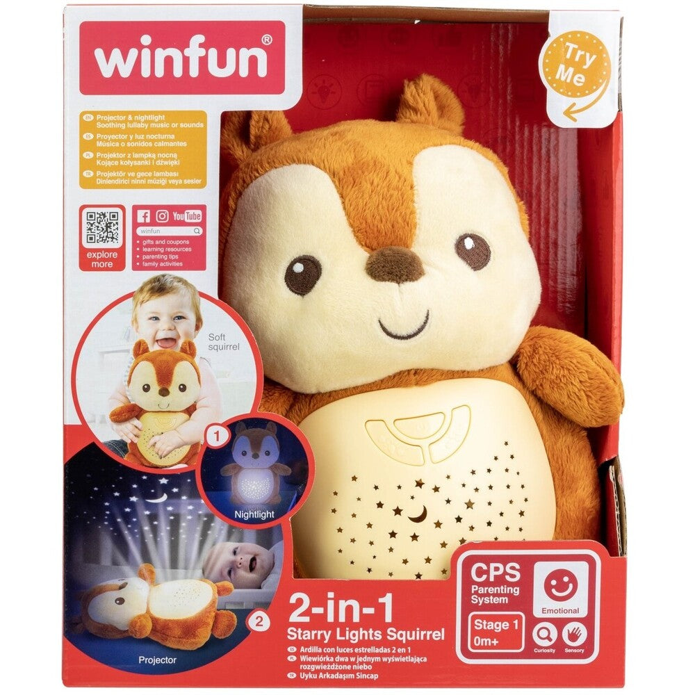 Winfun - Starry Lights Squirrel 2In1